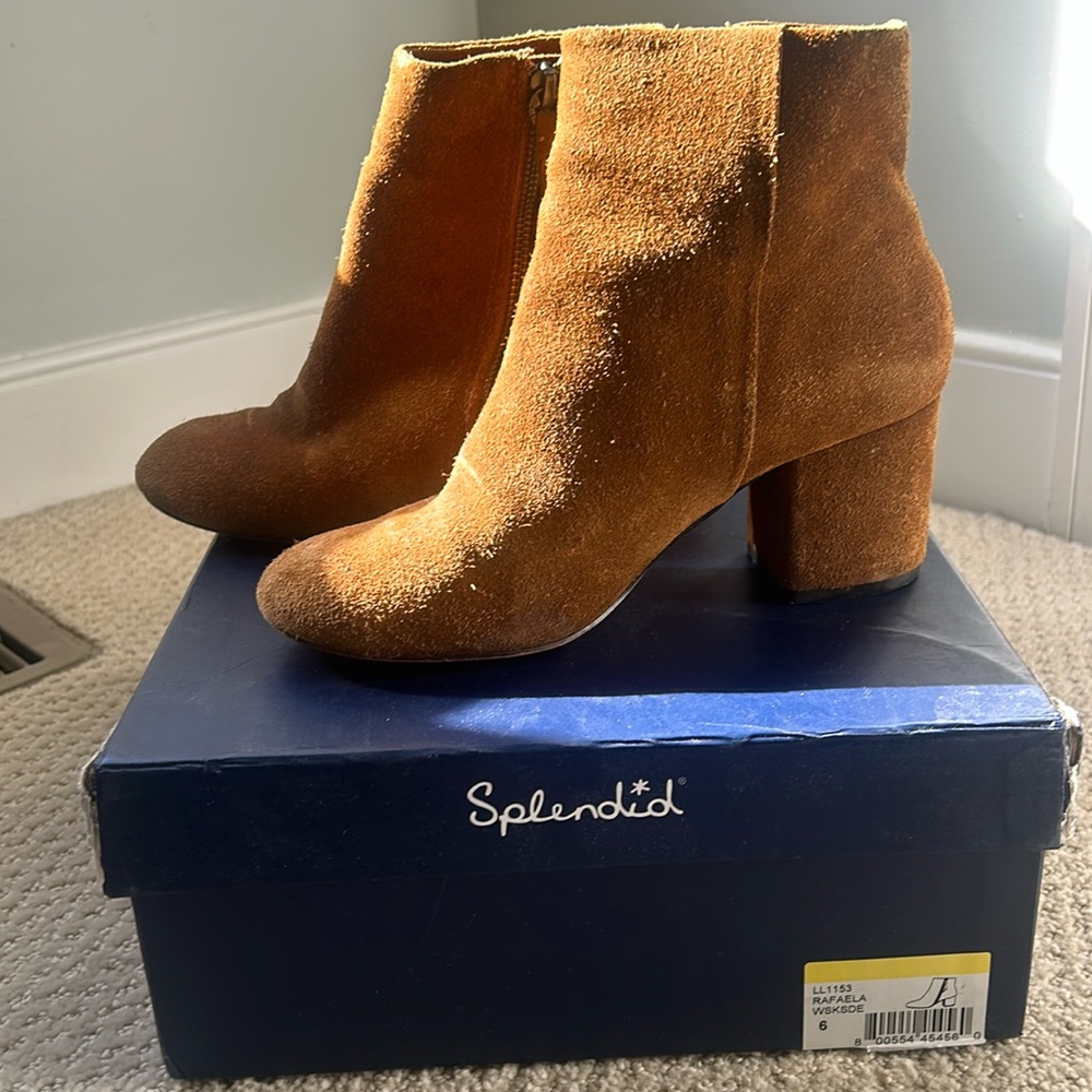 Splendid Rafaela suede leather boots